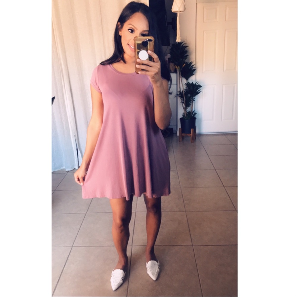 casual Mauve dress